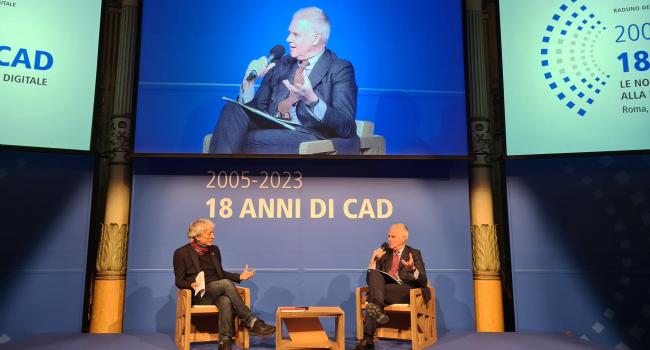 18 anni di CAD. Il Ministro Zangrillo intervistato da Riccardo Luna