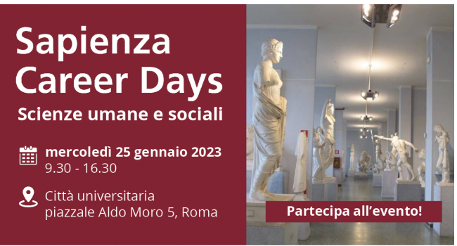 La Funzione Pubblica A "Sapienza Career Days - Scienze Umane E Sociali"