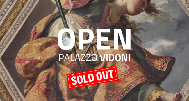 Open palazzo Vidoni Sold out