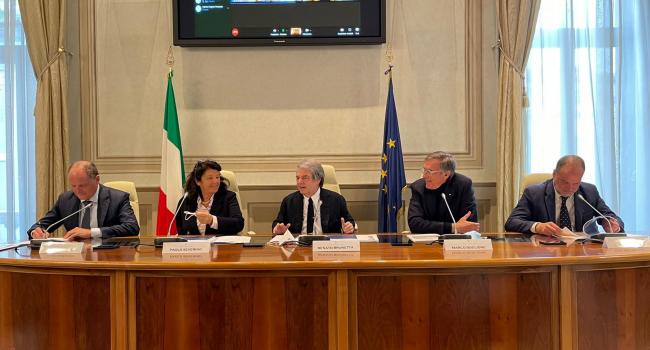 Il gruppo di lavoro Dipartimento della Funzione pubblica, Sna, Fondazione Cavour, la Città di Torino e Regione Piemonte