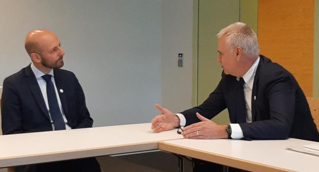 Il ministro Zangrillo incontra il ministro francese Guerini