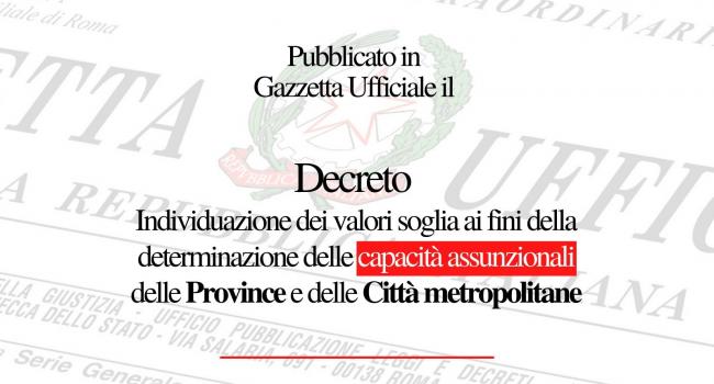 Decreto assunzioni